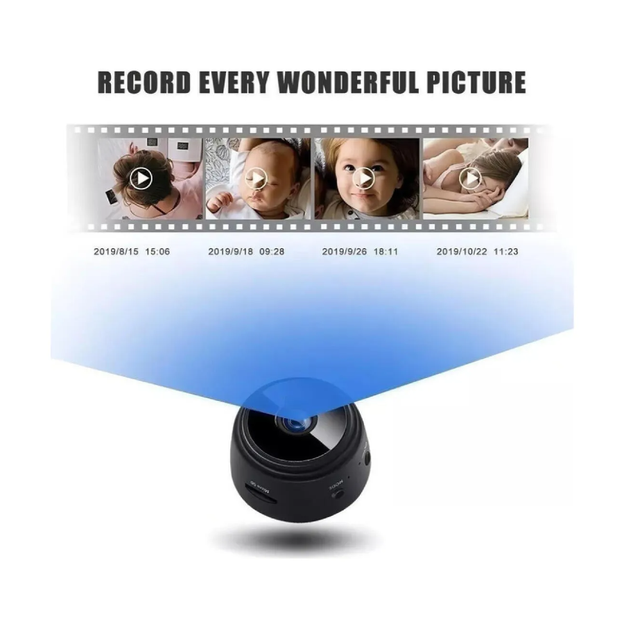 Mini Camara Ip Wifi Espia 1080p